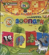 Развивающая игра, RICO, Домино Зоопарк