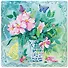 Алмазная мозаика. Алмазная мозаика. 20х20 см. Дикая роза 04735 - 1