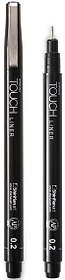 Ручка капиллярная  TOUCH Liner 0,2мм, черный, TOUCH