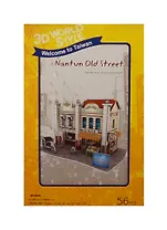 Конструктор 3D Здания Тайвань Nantun Old Street (W3164H) (11069202) (56 дет.) (16,5х11,2х10,1с