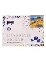 Алмазная мозаика MAZARI Яркие краски лета, 40х50 см (рама 52х40.5см)  1 дизайн, частичная выкладка, стразы разного размера
