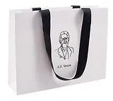 Пакет подарочный А4 "Цитаты. Чехов А.П." горизонт., нейтр., Bookvalno