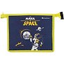 Папка для тетрадей А5 "RACE TO SPACE" молния, пластик