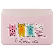 Чехол для карточек горизонтальный «Colored cats»