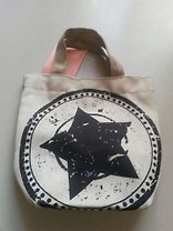 Сумка-шоппер , Стиль Прованс, Звезда, 25*28см