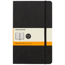 Книга для записей Moleskin Classic Soft, мягкая обложка, чёрная, 96 листов, А5