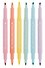 Текстовыделители 06цв "TWIN PASTEL" двусторонние, пл/уп, BRAUBERG - 2