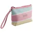 Сумочка с карабином Цветные полоски Journey(PU)(14х23)(ПВХ бокс) - 0