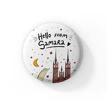 Значок Hello from Samara (Самара) (ZZS-01380)