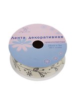 Тесьма с рисунком (PCR-006) (25мм х 3м) (лента декор. принтован.) (Рукоделие) (катушка)