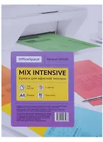 Бумага тонированная А4 100 листов OfficeSpace intensive