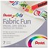 Пастель для ткани FabricFun Pastels 7 цветов, PENTEL - 0