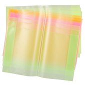 Обложки для тетрадей и дневников «Fizzy Neon», 100 мкм, 212х347 мм, Erich Krause, 12 штук - 1