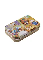 Пазлы картонные в жестянной коробке 60 деталей тирг в комнате (15-02203-9)