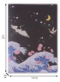 Тетрадь общая «Asian nature», 48 листов в клетку, A5, в ассортименте - 2