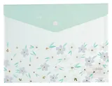 Папка-конверт А5 на кнопке "First flowers"