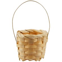 Декоративная Корзинка из бамбука, 12см