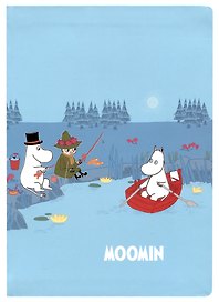 Блокнот Moomin Муми-тролль на рыбалке, 192 страницы