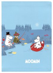 Блокнот Moomin Муми-тролль на рыбалке, 192 страницы