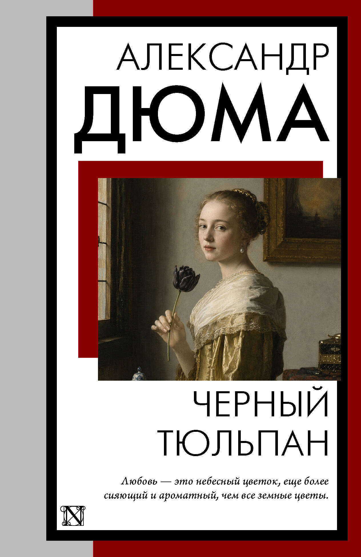 Обложка книги «Черный тюльпан»
