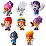Набор коллекционных фигурок Brawl Stars, 8 шт., 2 редких героя: Кроу и Амбер, (5см), (BRW2070C) - 1