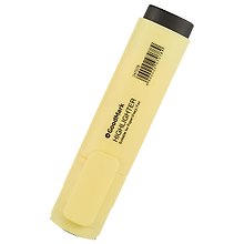 Текстовыделитель пастельный ванильный, GoodMark