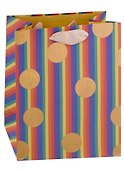 Пакет А5 23*18*10 "Bright stripes" нейтр., бум.мат - 0