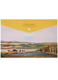 Папка -конверт «We are on a journey» А4 на кнопке, в ассортименте