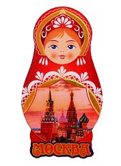 ГС Магнит Москва Матрешка вид 2 (дерево)