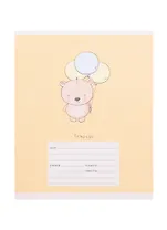 Тетрадь в косую линейку Listoff, "Милашки", 12 листов, в ассортименте