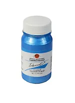 Краска акриловая "Деколор" голубой перламутр.,100мл,банка, Таир