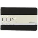 Альбом для рисования Moleskine, Cahier Sketch Album Large, А5, 44 листа, черный