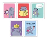 Тетрадь в клетку Listoff, "Волк Енотов (Эксклюзив)", 96 листов