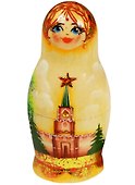 Матрёшка 3 предм. "Узор", арт. С-4 (706) - 1