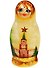Матрёшка 3 предм. "Узор", арт. С-4 (706) - 1