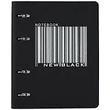 Тетрадь на кольцах в клетку Listoff, "Black style. 5", 120 листов