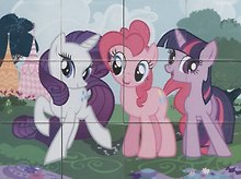 Набор кубиков My Little Pony (01112) (12шт) (Играем вместе) (упаковка)