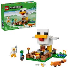 21585 Конструктор LEGO Minecraft Куриная ферма, 233 деталей, возраст 7+
