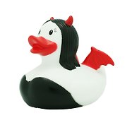 Игрушка для купания LiLaLu Уточка дьяволица