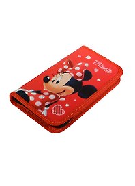 Пенал школьный 1отд. "Маленькая Мисс" 19*11см, полиэстер, Disney