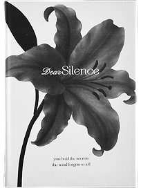 Ежедневник дат. 2027г. А5 176л 140*200 "Silence. Лилия", иск.кожа, тв.переплет, шелкография, 2 ляссе