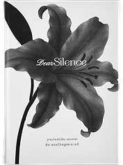 Ежедневник дат. 2027г. А5 176л 140*200 "Silence. Лилия", иск.кожа, тв.переплет, шелкография, 2 ляссе