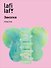 Заколка-крабик Бабочка градиент мятная (пластик) (8см) (12-253004-С2) (Lafilaf) - 0