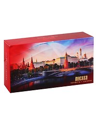 Конфеты марципан Московский кремль, 140г