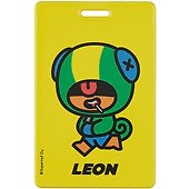 Обложка для проездного «Brawl Stars. Leon», ПВХ - 0