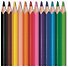 Карандаши цветные Maped, Color'Peps mini Strong, короткие 12 цветов - 2