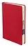Ежедневник дат. 2025г. А5 176л "Paragraph" красный, 7Б, тв.переплет, иск.кожа, покрытие Soft Touch, термотиснение, тонир.блок, скругл.углы, вырубка, ляссе, инд.уп - 2