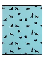 Тетрадь в клетку Academy Style, "Кошачьи силуэты", 96 листов, в ассортименте