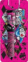 Записная книжка А7- 30л "Monster High" на спирали+ручка шариковая с подвеской, блистер, Академия Групп