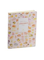 Записная книжка А6 80л кл. "Dessert" карт.обл., с ПВХ-обложкой,  AnAn